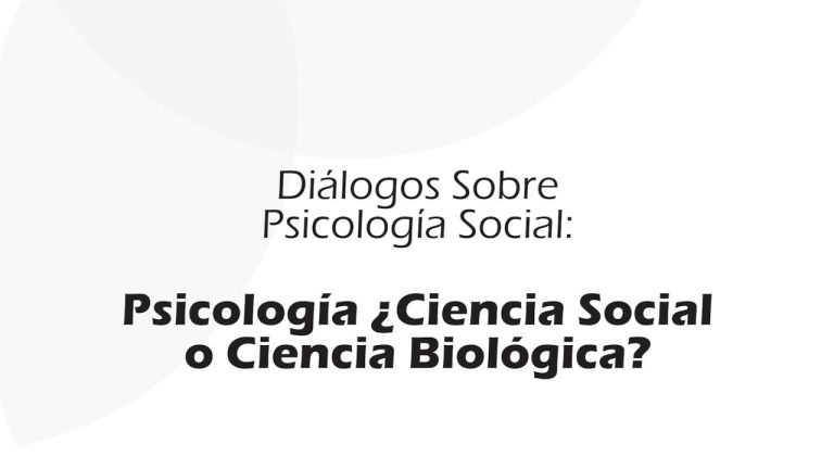 Que tipo de ciencia es la psicologia social